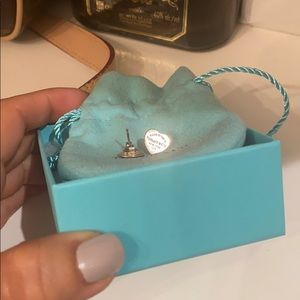 Tiffany and co heart earrings
